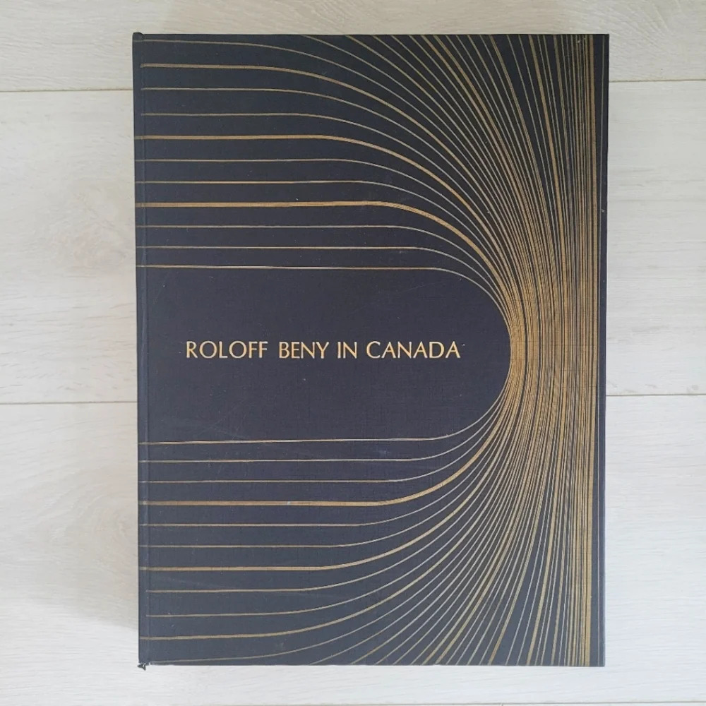 Vintage Roloff Beny in  Canada Photography Poetry Coffee Table Book
